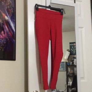 Fiery Red Leggings